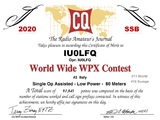 CQ WPX 2020 SSB - 2IT 10EU 11WW